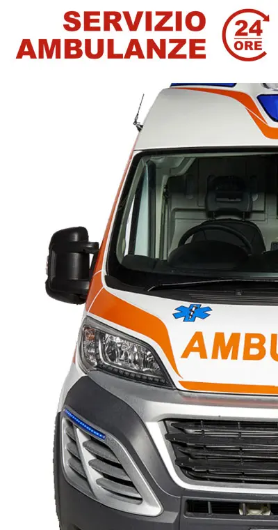 Servizio Ambulanze 24 ore Roma