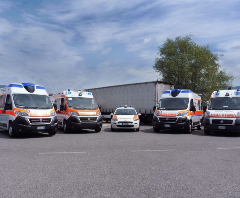 Ambulanza privata a Roma