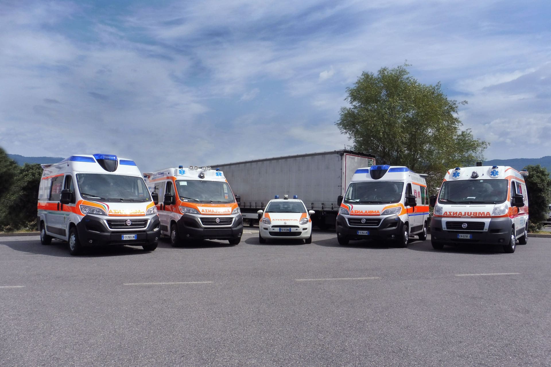 Ambulanza privata a Roma