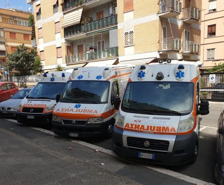 trasporto infermi roma